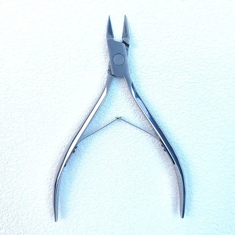 Long Jaw Sharp Tip Ingrown Toenail Nippers – 14mm Blades – Stainless Steel – Professional Manicure and Pedicure Tool