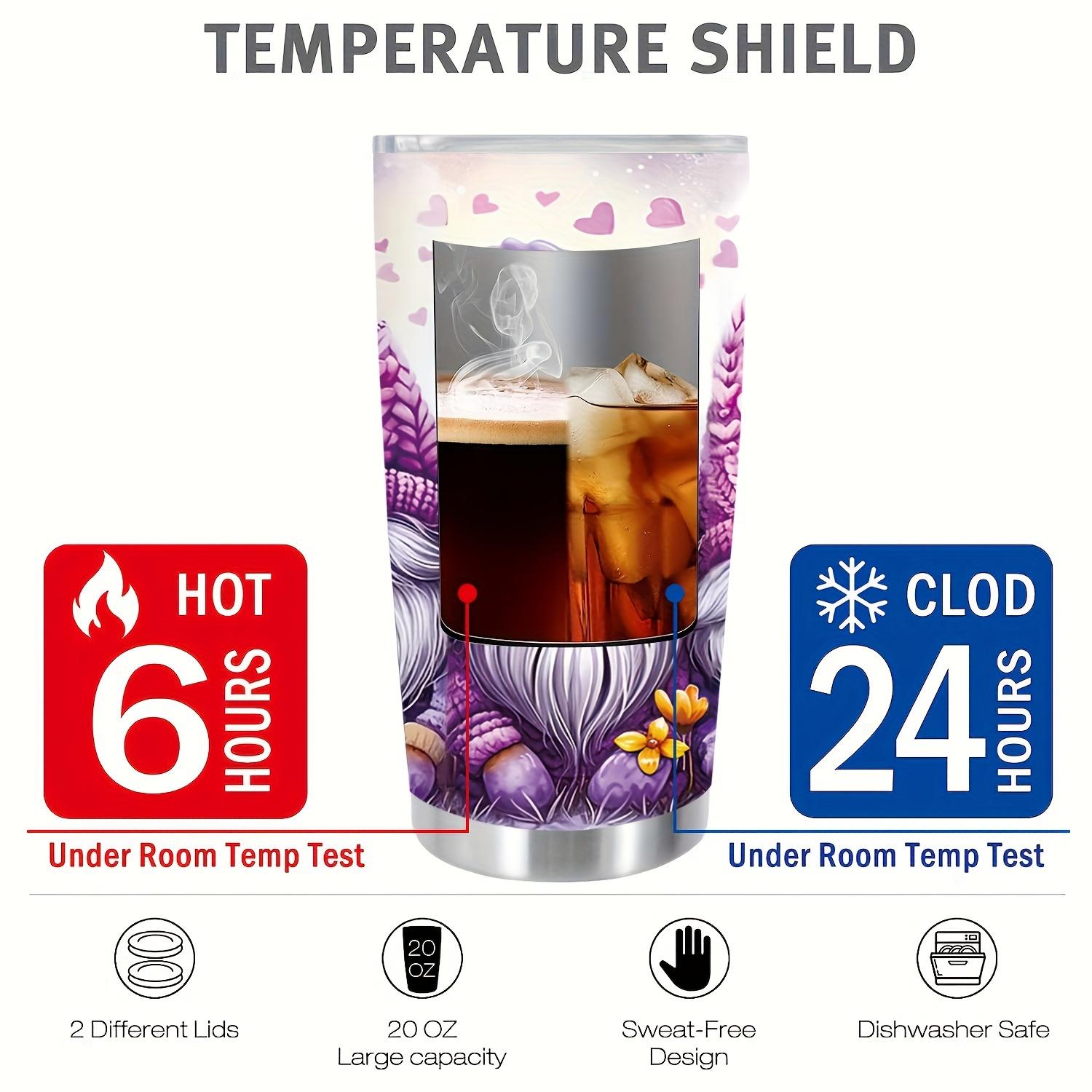 20-Ounce Covered Water Bottle - Double-Walled Insulated Stainless Steel Flask, Suitable for Year-Round Use, Perfect for Outdoor Travel Accessories And Delightful Gifts for Christmas And Valentine'S Day.