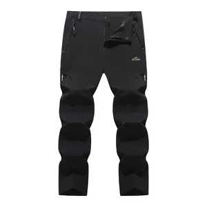 18ACTIVEKITMen's workwear with pocket hiking pants, casual sports running outdoor pants, loose and comfortable multi-functional waterproof hiking pants, long pants