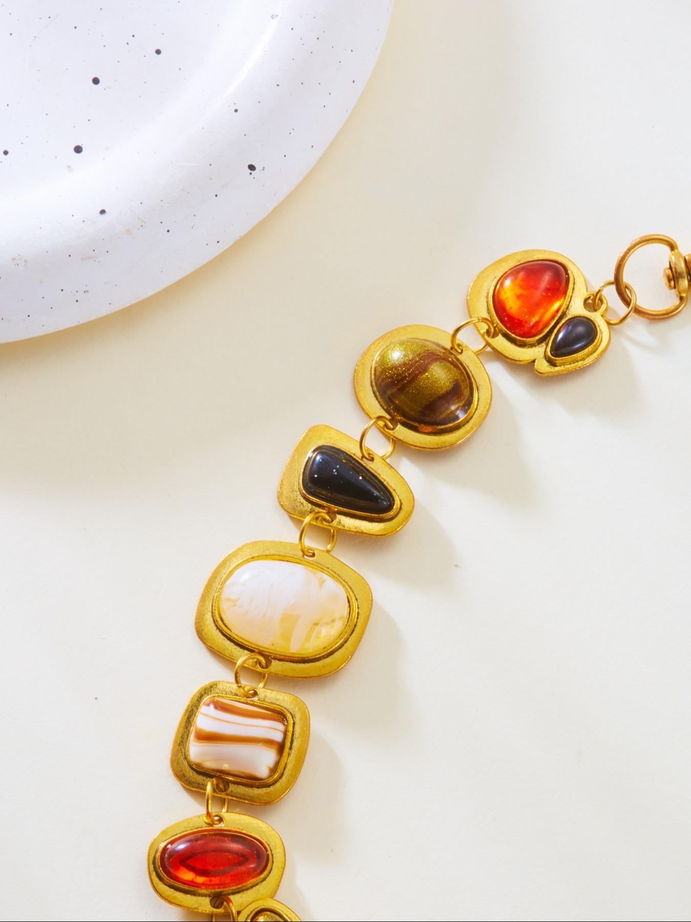 Vintage Style Body Chain, Fashionable Body Jewelry for Women & Girls, Trendy All-match & Exquisite Jewelry for Birthday Gift, Waistbeads