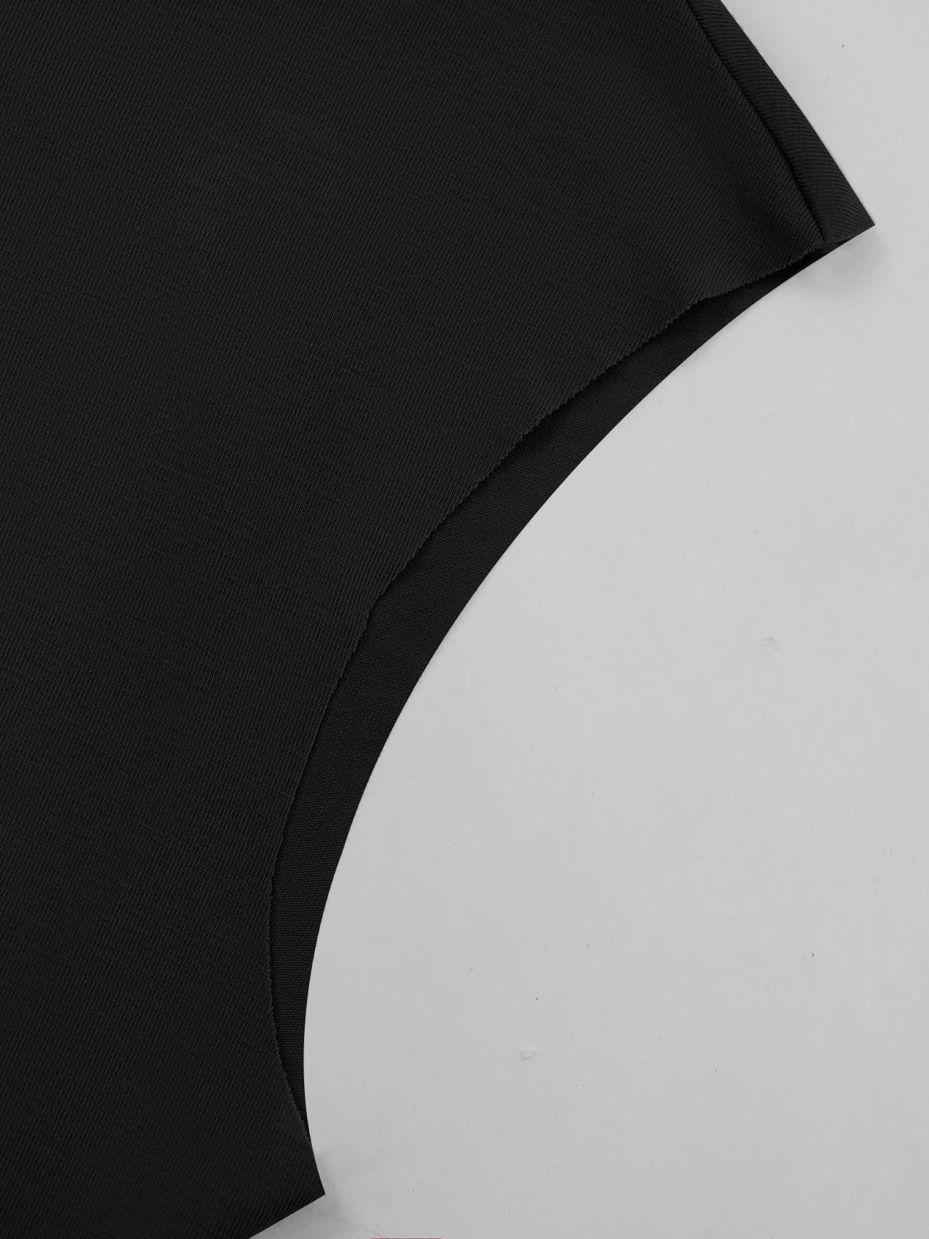 Women's Solid Off Shoulder Asymmetrical Tee, Casual Fashion Long Sleeve T-shirt for Daily Wear, Ladies Clothes for All Seasons, Top