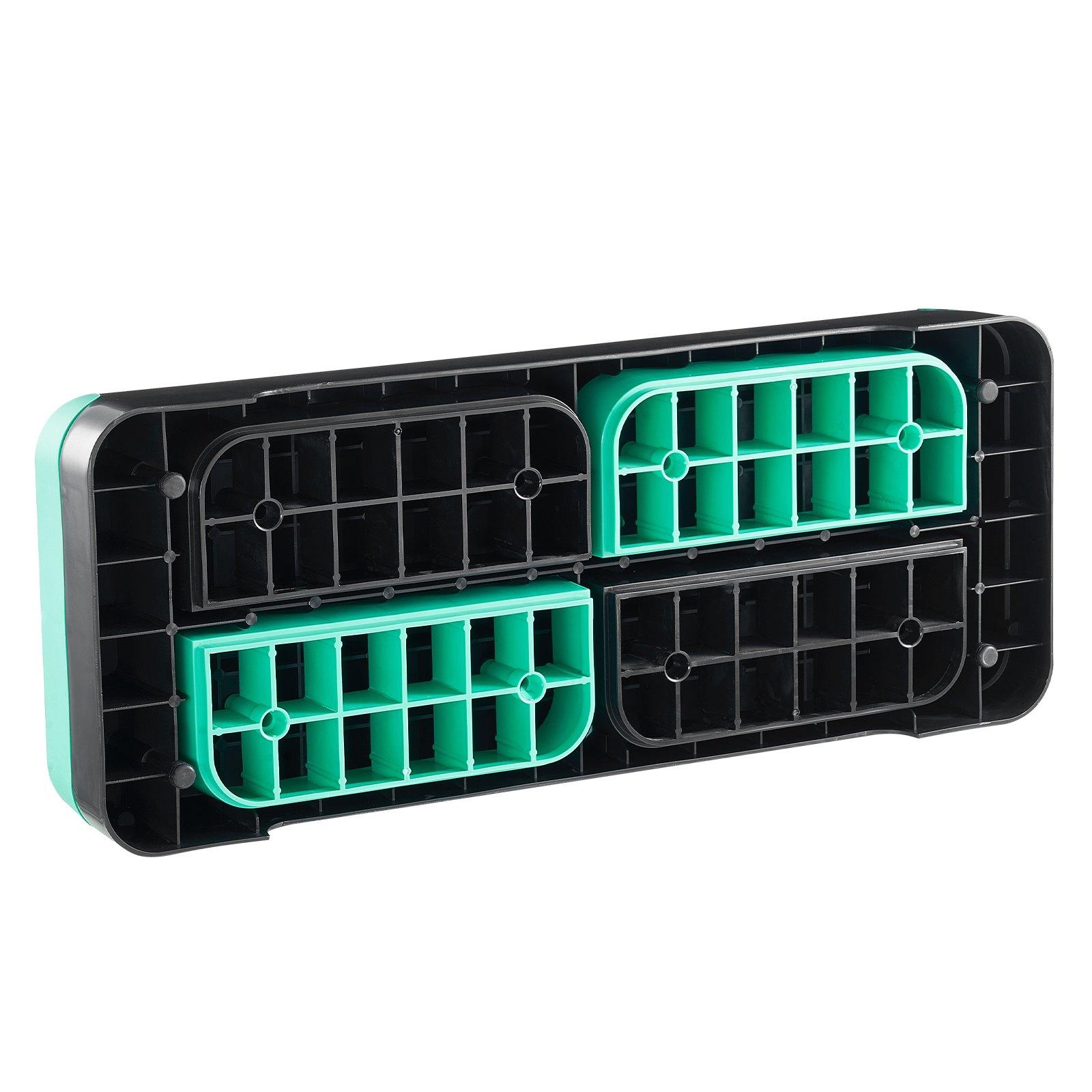 VEVOR Aerobic Exercise Step Platform, 28-Inch Workout Aerobic Stepper, Height Adjustable Fitness Training Step Deck Trainer with 4 Risers, Non-Slip Surface Bench for Home Gym Cardio Strength, Green VEVOR Aerobic Exercise Step Platform, 28-Inch Workout Aerobic Stepper, Height Adjustable Fitness Training Step Deck Trainer with 4 Risers, Non-Slip Surface Bench for Home Gym Cardio Strength, Green