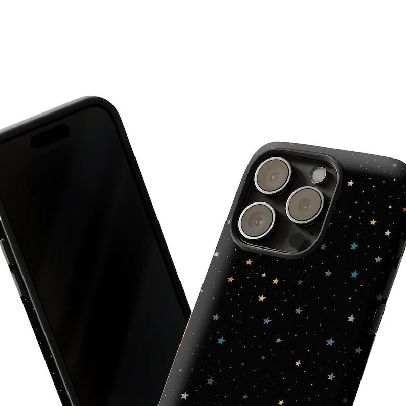Celestial Space Phone Case with Holographic Stars for iPhone 17 16 15 14 13 12 11 Pro Plus Pro Shockproof Protector Durable Rubber Liner Celestial Space Phone Case with Holographic Stars for iPhone 17 16 15 14 13 12 11 Pro Plus Pro Shockproof Protector Durable Rubber Liner