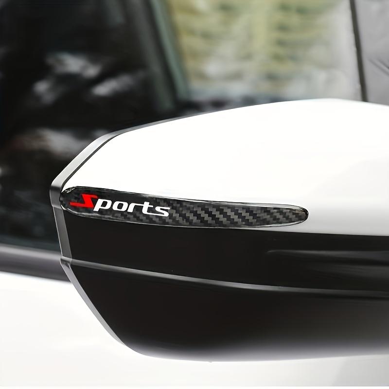 8pcs Polyester Car Door Handle & Bowl Protector Stickers - Scratch-Resistant Rubber, Fit for Front Door Protection, Vehicle Accessories (Red & Blue), Vehicle Handle Cover | Modern Vehicle Decor | Durable Polyester