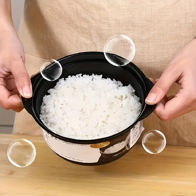 1pc Microwave Rice Cooker Cookware Kitchen - with Lid, Non-Stick, Easy-Clean Lunch Container for Home Use, Capacity 29.08 Oz (860 Ml), Perfect for Single Servings And Quick Meals, Defrosting Food Container with Steam Vent - Perfect Gift for Home Cooks
