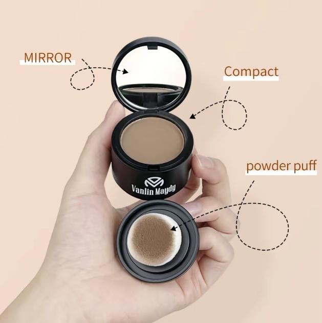 Hairline Powder Root Touch-Up – Instantly Covers Thinning Areas and Conceals Hair Loss, Creates a Natural, Fuller Hairline in Seconds Hairline Powder Root Touch-Up – Instantly Covers Thinning Areas and Conceals Hair Loss, Creates a Natural, Fuller Hairline in Seconds