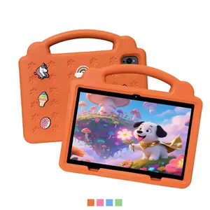 Peace of Mind for Parents】10.1 Inch Android Learning Tablet: Dual CamerasShockproof & Dustproof Case, IWAWA Learning Software Parental Controls, Entertainment & Education, Lightweight Design , The Perfect Holiday Gift for Kids(No Charger)