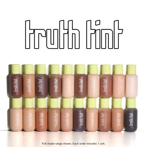 [Made by Mitchell] Truth Tint Skin Tint 50ml - Hydrating Lightweight Base Blurring Moisturizing Cosmetic Foundation Tinted Makeup for Blurred, Dewy Summer Skin Hydrating Flawless Coverage