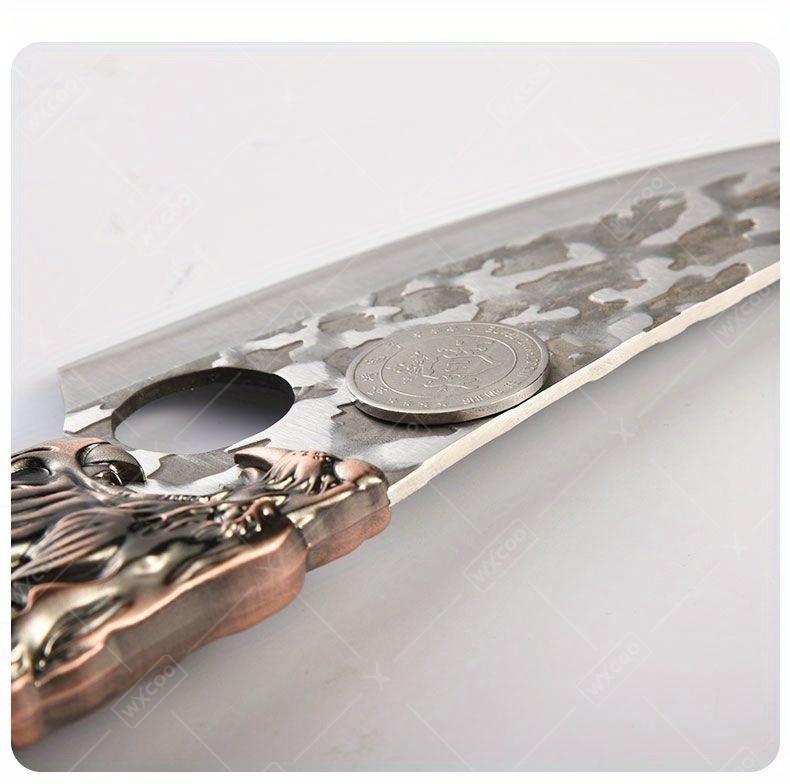 6PCS Handmade Forged Professional Kitchen Chef Knife Set Stainless Steel Butcher Boning Cutting Knives Vegetable Chopper 6PCS Handmade Forged Professional Kitchen Chef Knife Set Stainless Steel Butcher Boning Cutting Knives Vegetable Chopper