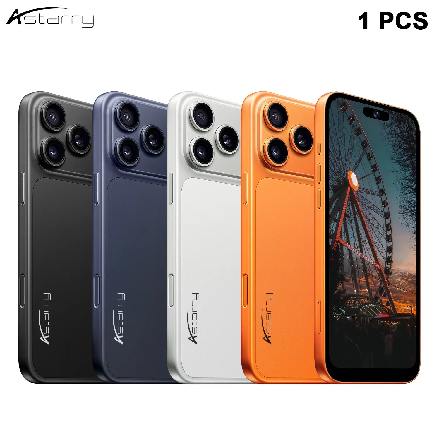Astarry 17 Pro Max Android Smartphone, Android Mobile Phone, 6.75-Inch Screen, 3gb+32GB RAM, Dual Sim, 5+13mp Camera, 4100mah Battery, 4g Network, GPS Navigation