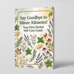 Natural Wellness Guide, Herbal Self Care for Everyday Minor Concerns, Home Remedies, Plant-Based Living, Wellness Reading