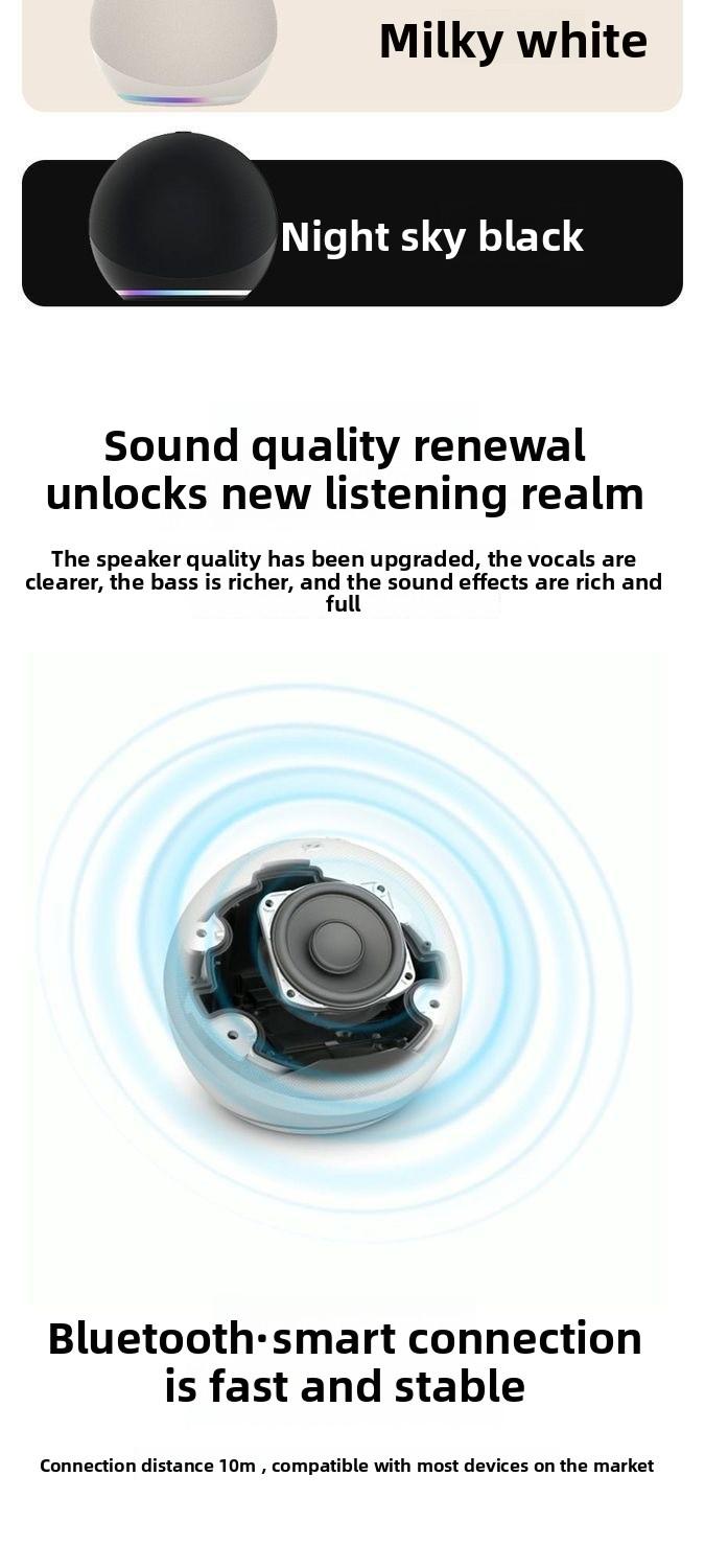 Alaxe Bluetooth Speaker Wireless Fabric Card Slot Small Speaker Heavy Bass Desktop Mini Bluetooth Speaker