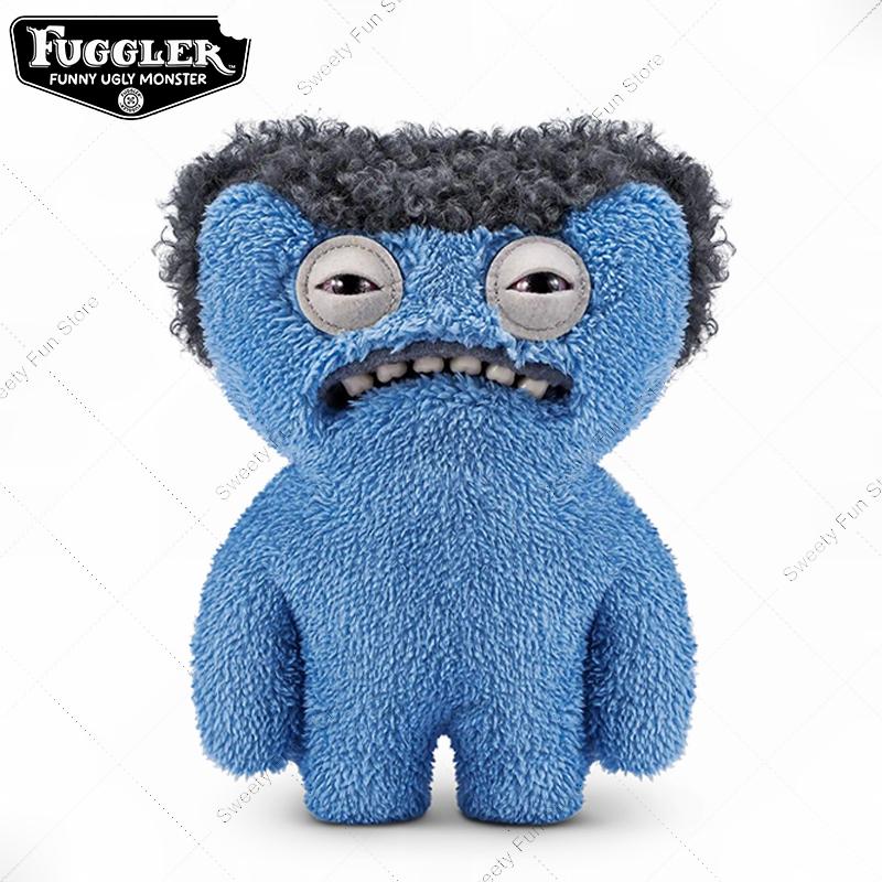 100% Original Fuggler Funny Ugly Monster Plush Toy – Tooth Creature Stuffed Doll, Hairy Furry Plushie Gift for Kids & Collectors, Mini Rascals Series