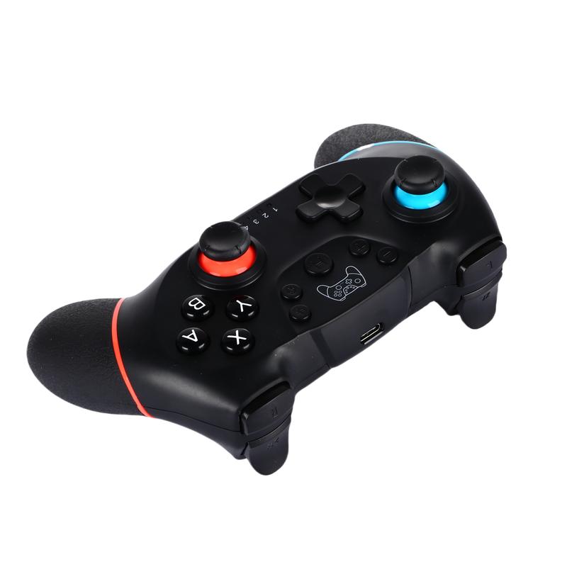 Wireless Ergonomic Pro Controller for Switch/Switch Lite/OLED - Adjustable Turbo Vibration, Motion Controls, Non-Slip Grip