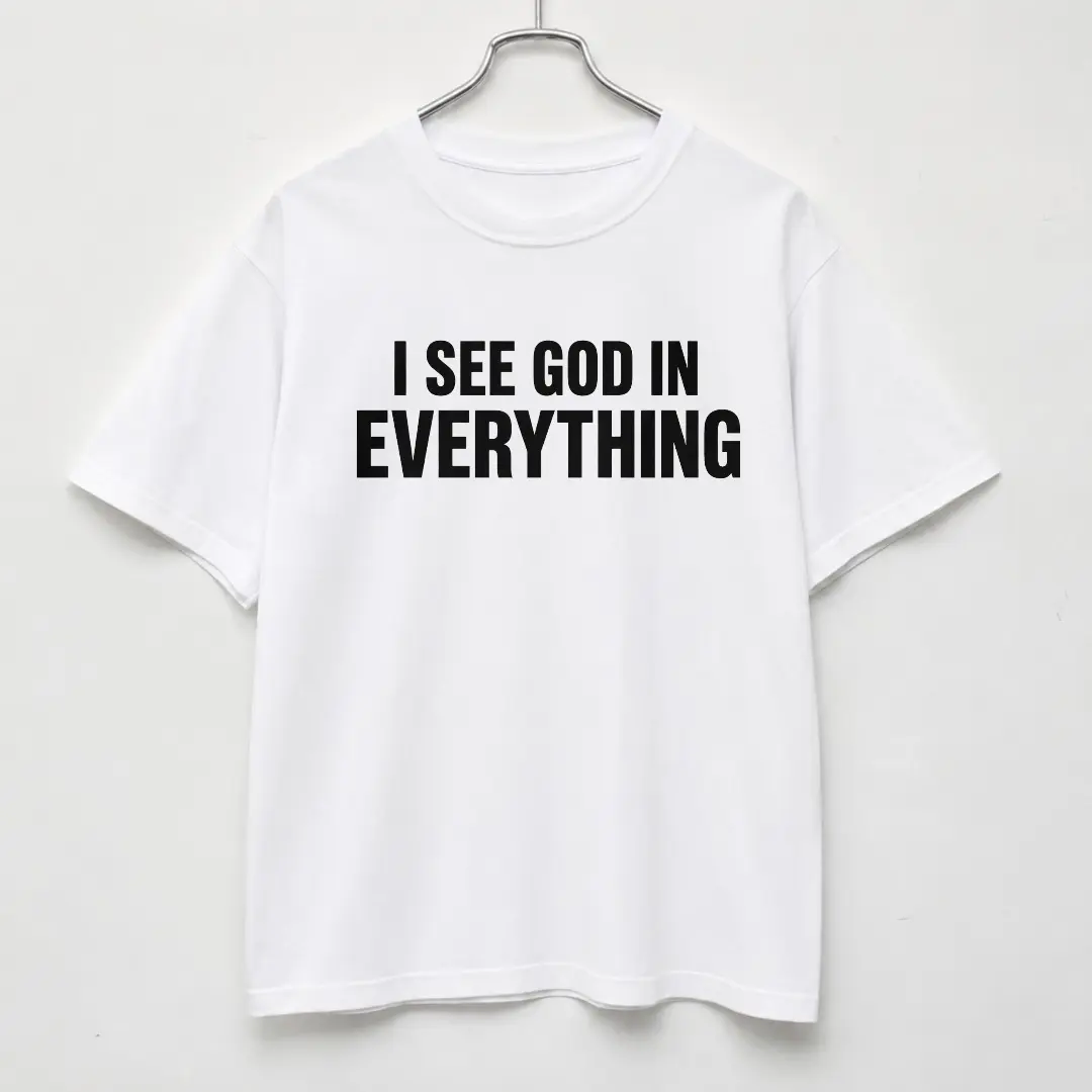 I See God In Everything T-Shirt, Christian Shirt, Jesus T shirts, Religious Tee