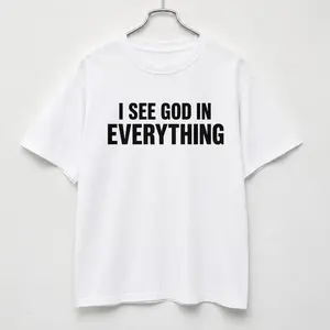 I See God In Everything T-Shirt, Christian Shirt, Jesus T shirts, Religious Tee