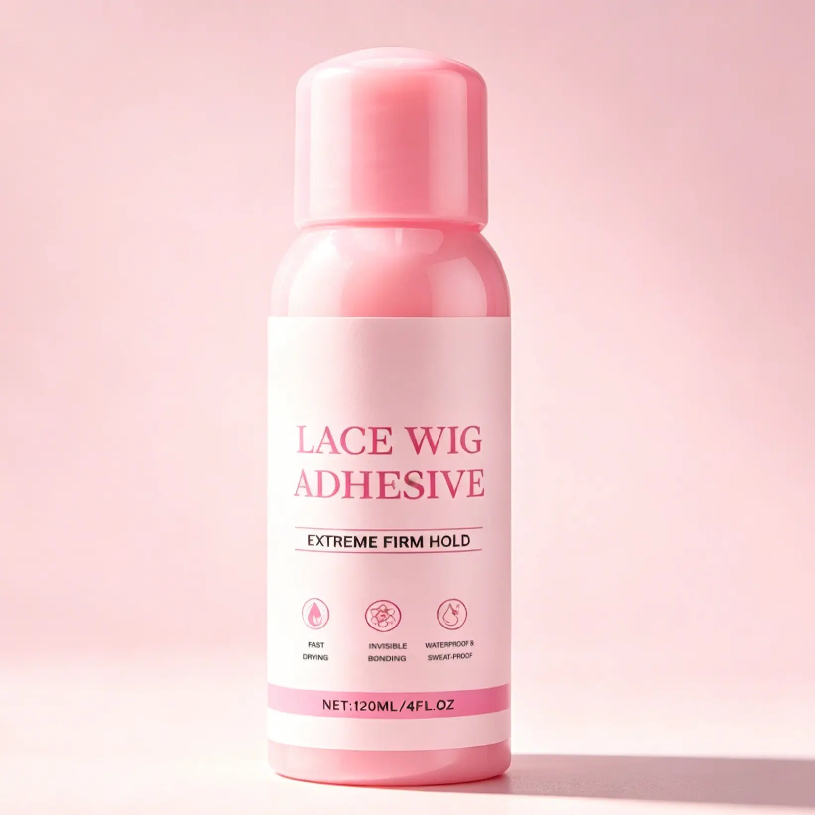 Wig Glue Spray, Invisible Lace Hold, Lightweight Care Spray, Non-Irritating Wig Adhesive, Gentle on Skin, No Alcohol or Aerosol, Premium Wig Adhesive