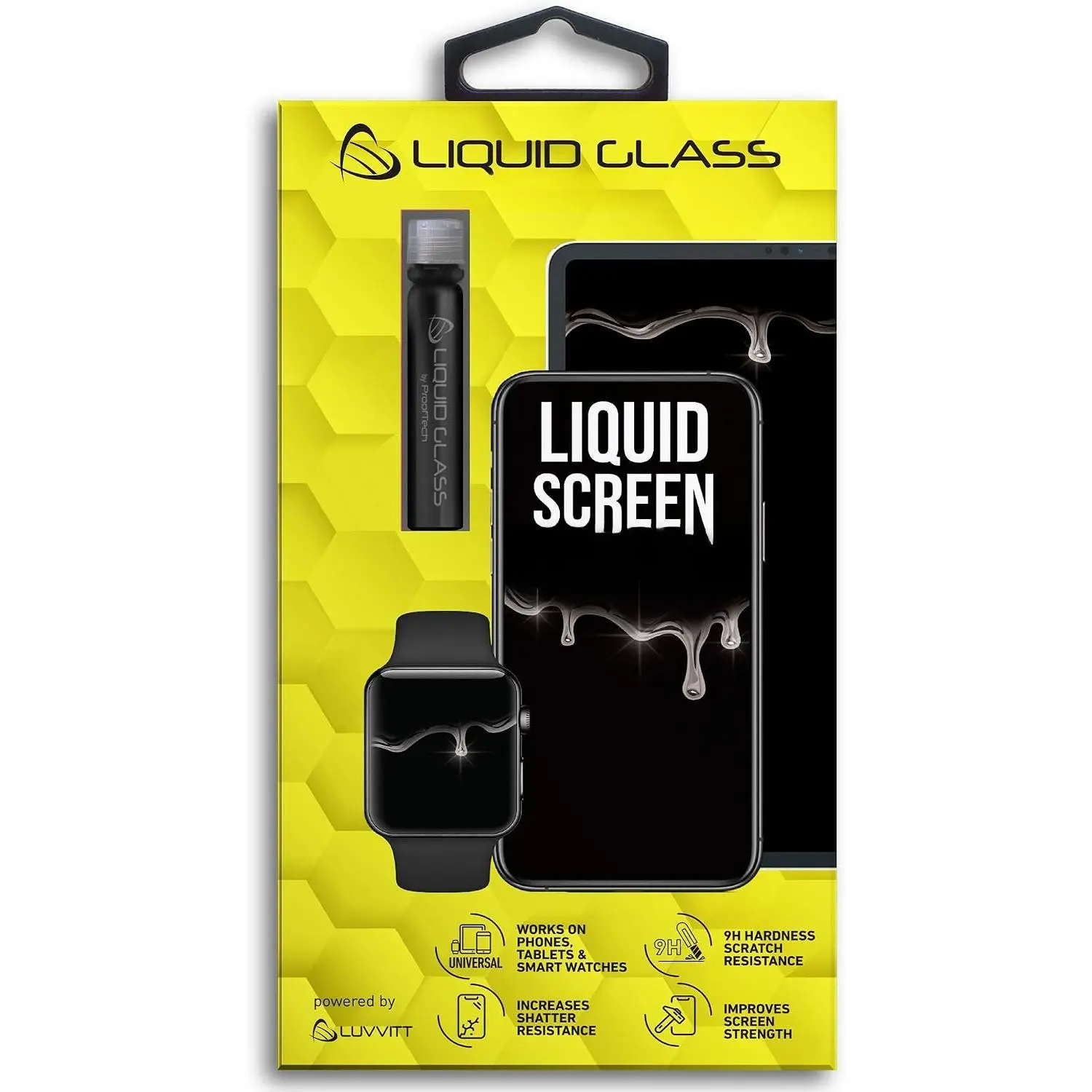 Liquid Glass Screen Protector for Up to 4 Devices |  for  Smartphones Tablets  Watches