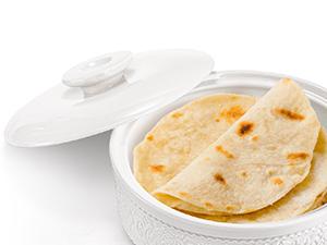Ceramic Tortilla Warmer, 8.5 Inch Embossed Taco Holder with Lid, Microwave and Oven Safe Tortilla Storage Container for Mexican Party Tuesday Night, Hold up to 12 Tortillas, White