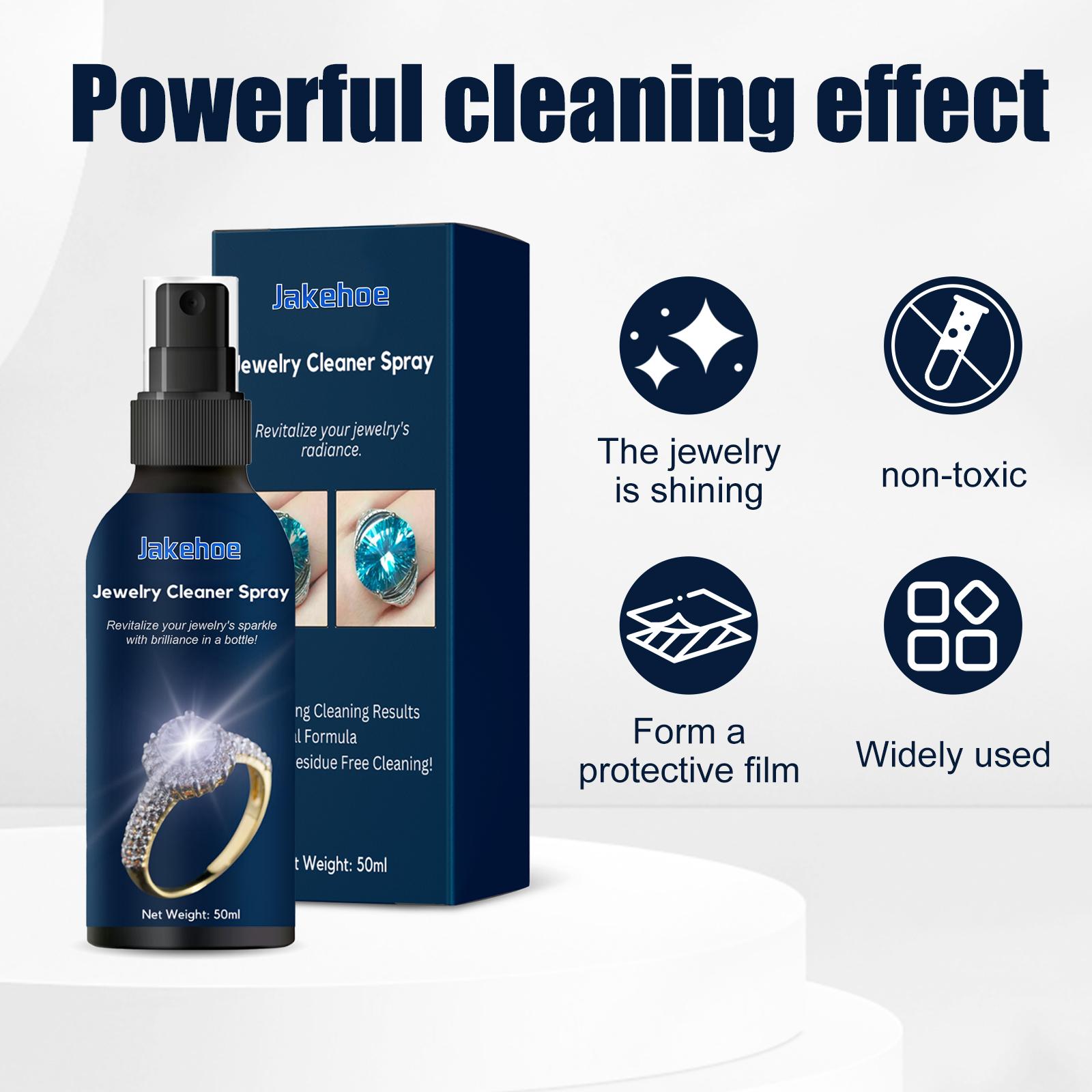Jewelry Cleaner for Necklaces, Gold Jewelry, and Other Accessories - Removes Tarnish, Prevents Oxidation, and Maintains Cleanliness