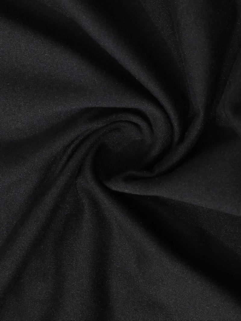 Men's Mysticism Letter & Figure Print Drop Shoulder Graphic Tee, Regular Fit Casual Fashion Soft Comfy Half Sleeve Round Neck T-shirt for Summer, Menswear for Daily Wear