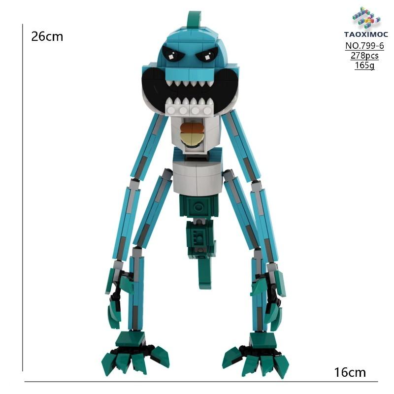 Poppy Playtime 4 Season 4 game merchandise toy building block ornament