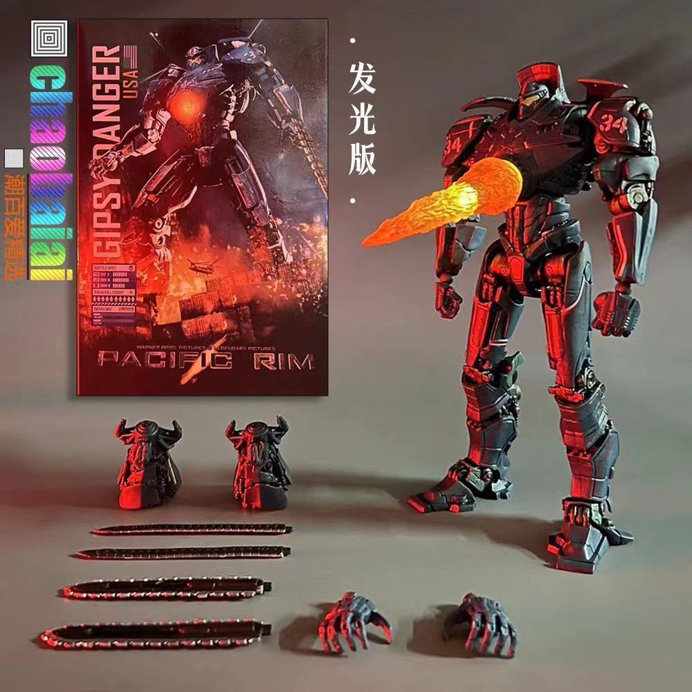 New Pacific Rim Anime Figures Striker Eureka Gipsy Danger Mech Action Figure Limited Movable Obsidian Fury Mecha Model Toys Gift