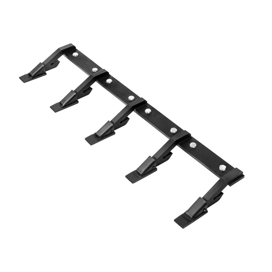 VEVOR Bucket Tooth Bar, 46 in Heavy Duty 5 Teeth Tractor Bucket Bar for Loader Tractor Loader Skidsteer, 4560 lbs Load Capacity, Bolt On Teeth Bars for Buckets Protection Efficient Soil Excavation