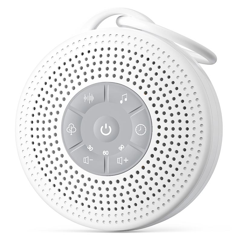 Portable Sound Machine, USB Rechargeable Wireless Multifunctional Desktop Speaker with 21 Nature Sounds, White Noise Machine for Sleep, Relaxation, Home, Office, Wireless Audio #TOP PICKS