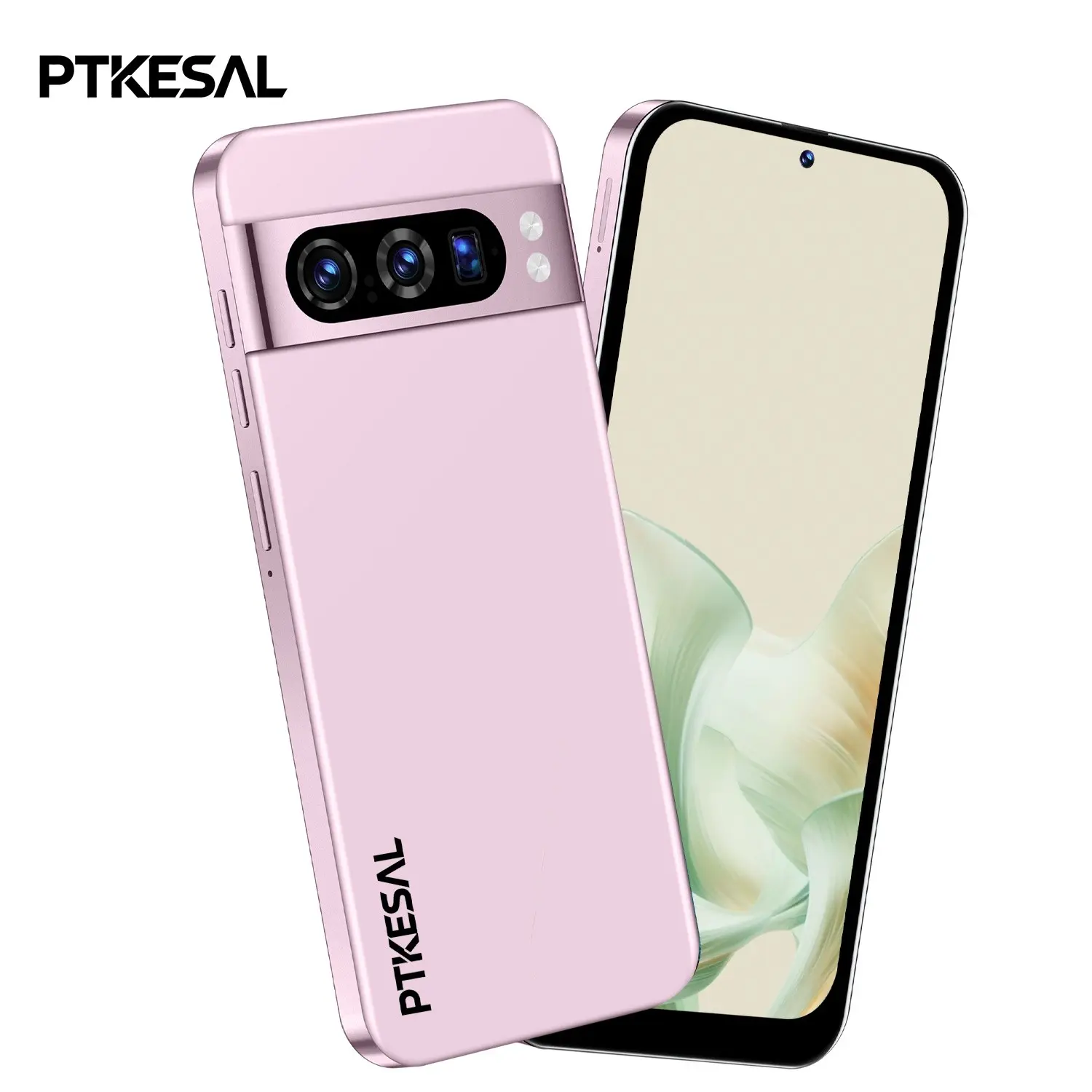 Ptkesal 6.8-Inch HD Smartphone, Octa-Core Processor, 4GB RAM + 64GB ROM, 4g Full Network, 5000mah Battery, Dual Camera, Android 12.0
