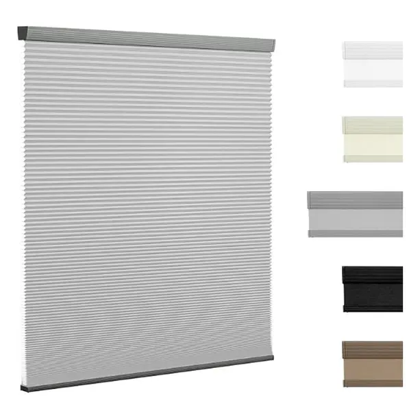 Blackout Cellular Shades Cordless Pull Down Cellular Blinds Thermal Insulated   cordless  Honeycomb Blinds for Windows/Light Filtering Beige/Light Filtering White/Light Filtering Light Gray