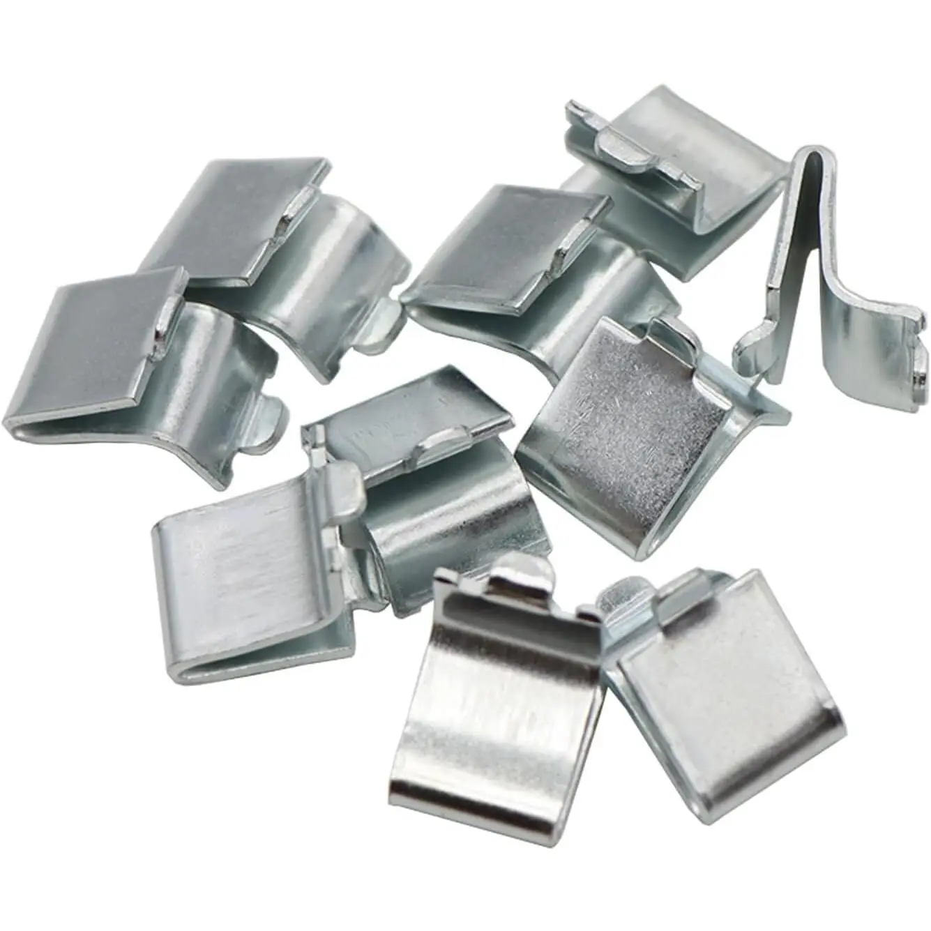 Pieces Adjustable Shelf Clip Support, Shelving Bracket Clips for Metal and Wood Shelves