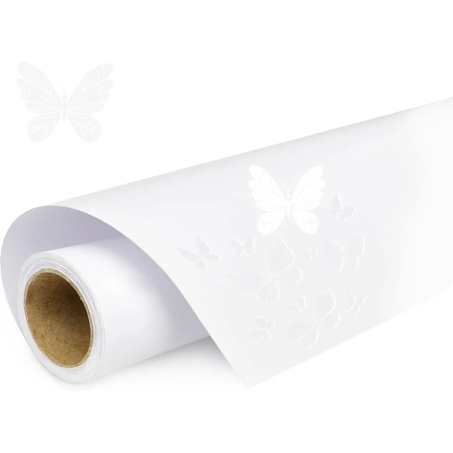 White Vinyl, Matte White Permanent Vinyl -12" x 11 FT for  Machine, Party Decoration,  Decal, Signs, Scrapbooking