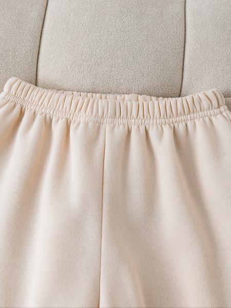 Boys' Fall Winter Casual Hoodie & Jogger Pants Set, Thick Fabric Fitted Design, Warm Sports Style for Kids Ages 6-8 Years Old, Clothes Kids