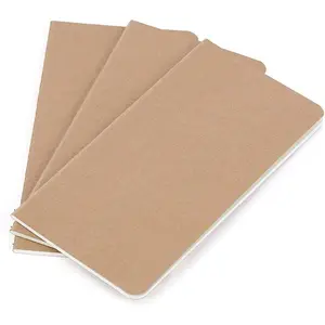Dotted Regular Size Travelers Notebook Inserts 4.25" x 8.25" (11 x 21cm) 100 gsm Paper 3 Hand-Stitched Booklets/180 Pages Refills for Journals Diaries Planners