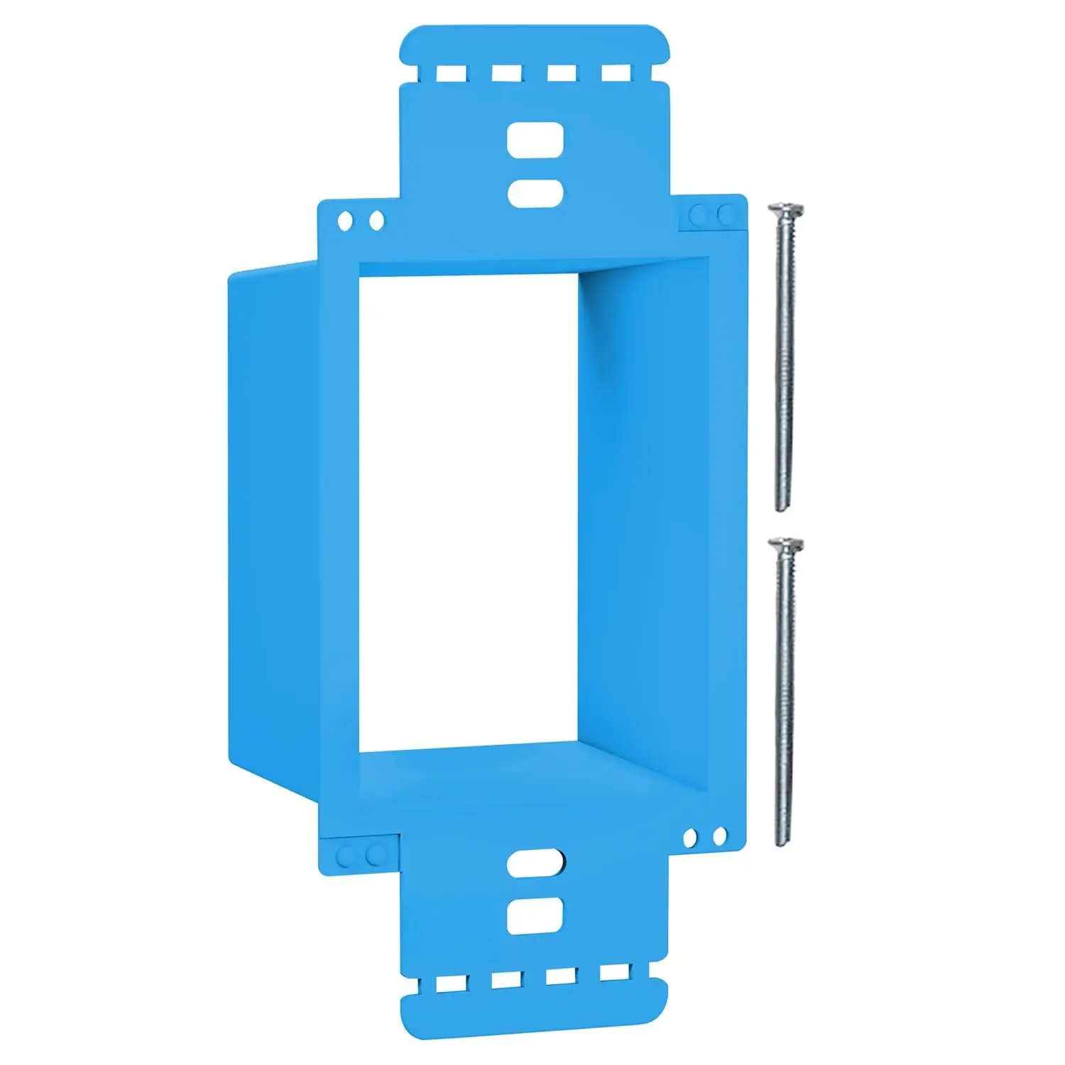 1 Pack Electrical Outlet Box Extender 1 Gang - Electrical Box Extender with 2 Screws -Single Gang Box Extender Outlet