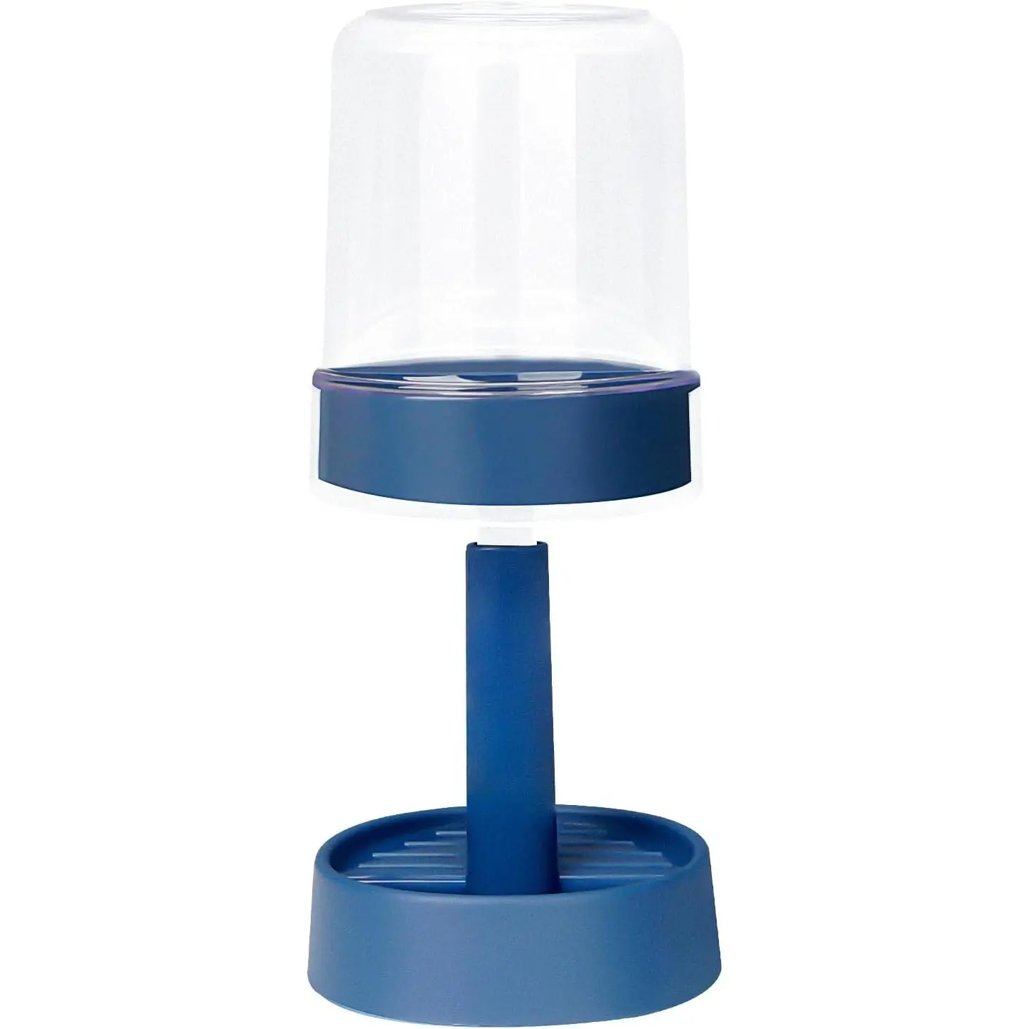 Holder for Bathroom, Height Adjustable  Holder Stand with  Brush Cup, Compatible with Conventional, Electric Toothbrushes,  Storage Holder (Blue)