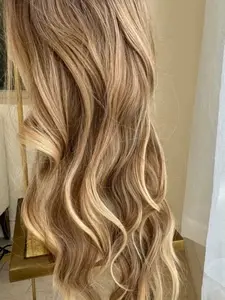 14 Inch Pre-Trimmed Baby Hair Wig, Glitter Big Curl Style, Daily Wear, 13x4 Front Lace, 150 Density Real Human Hair, Soft and Smooth