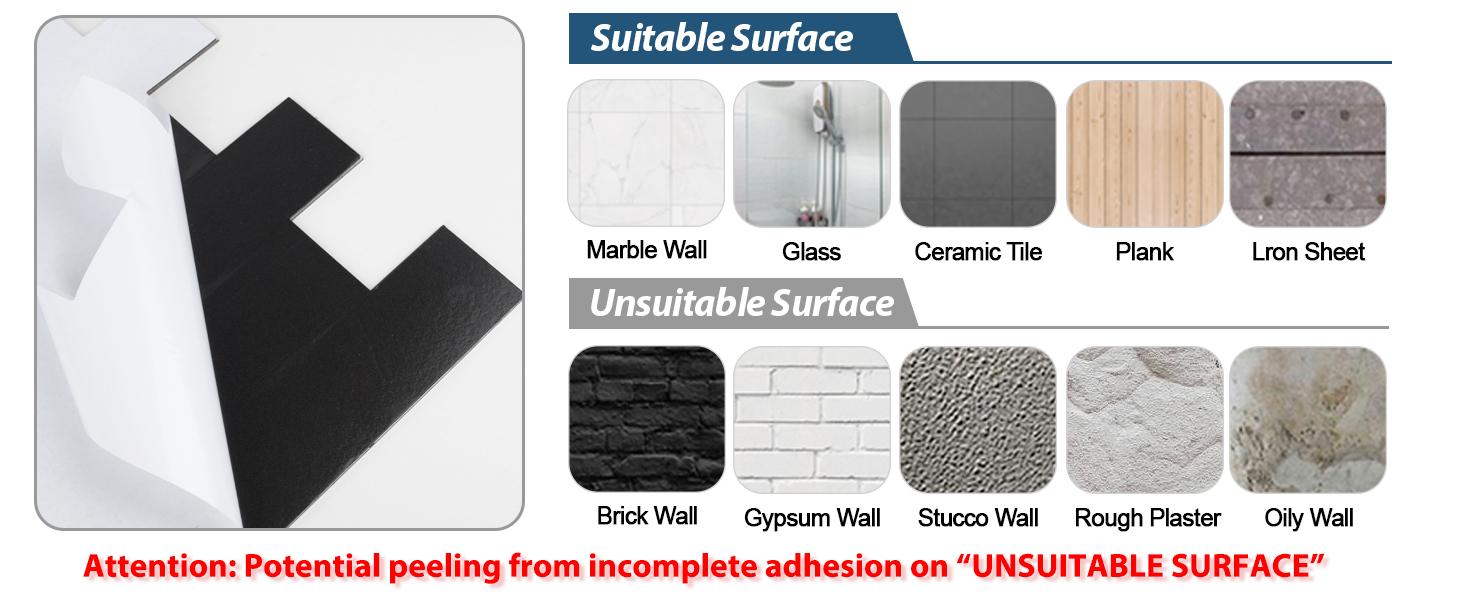 2026 New Peel and Stick Stone Tile Backsplash, Stick on Tiles for Backsplash,, Fireplace (10 Sheets, Bright Carla White)