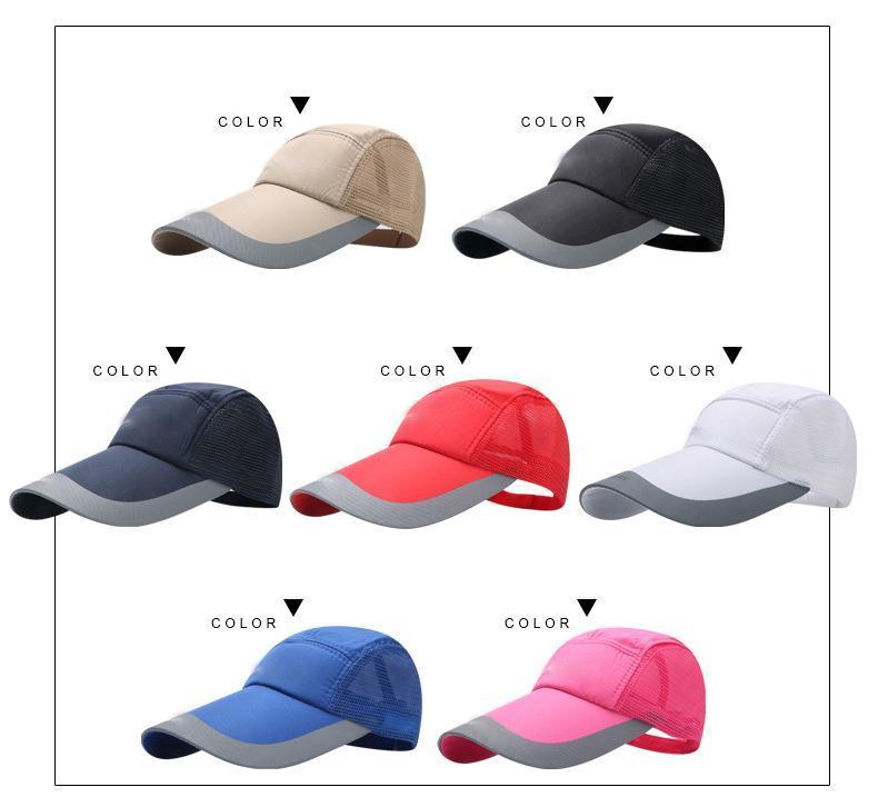 Spring and Summer Outdoor Work Mountaineering Fishing 14cm Long Brim Quick Drying Breathable Baseball Cap Visors