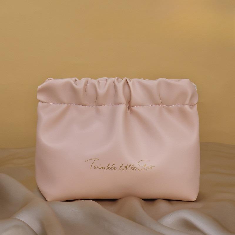 Portable Data Cable Storage Bag, 2 Counts/set Mini Automatic Closing Bag, Lipstick and Change Storage Bag, Makeup Bag, Travel Toiletries Bag