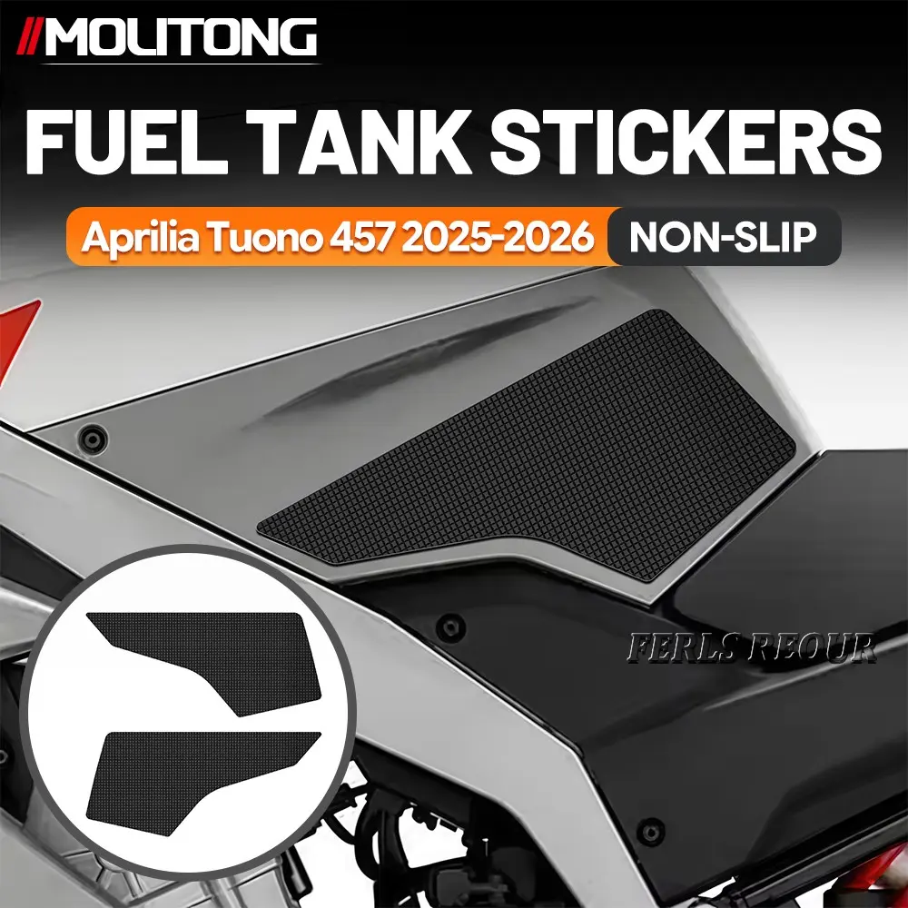 Aprilia Tuono 457 Fuel Tank Sticker, Motorcycle Oil Tank Decal, Durable Design, Perfect Fit for Aprilia Tuono 457 Models, Easy Application