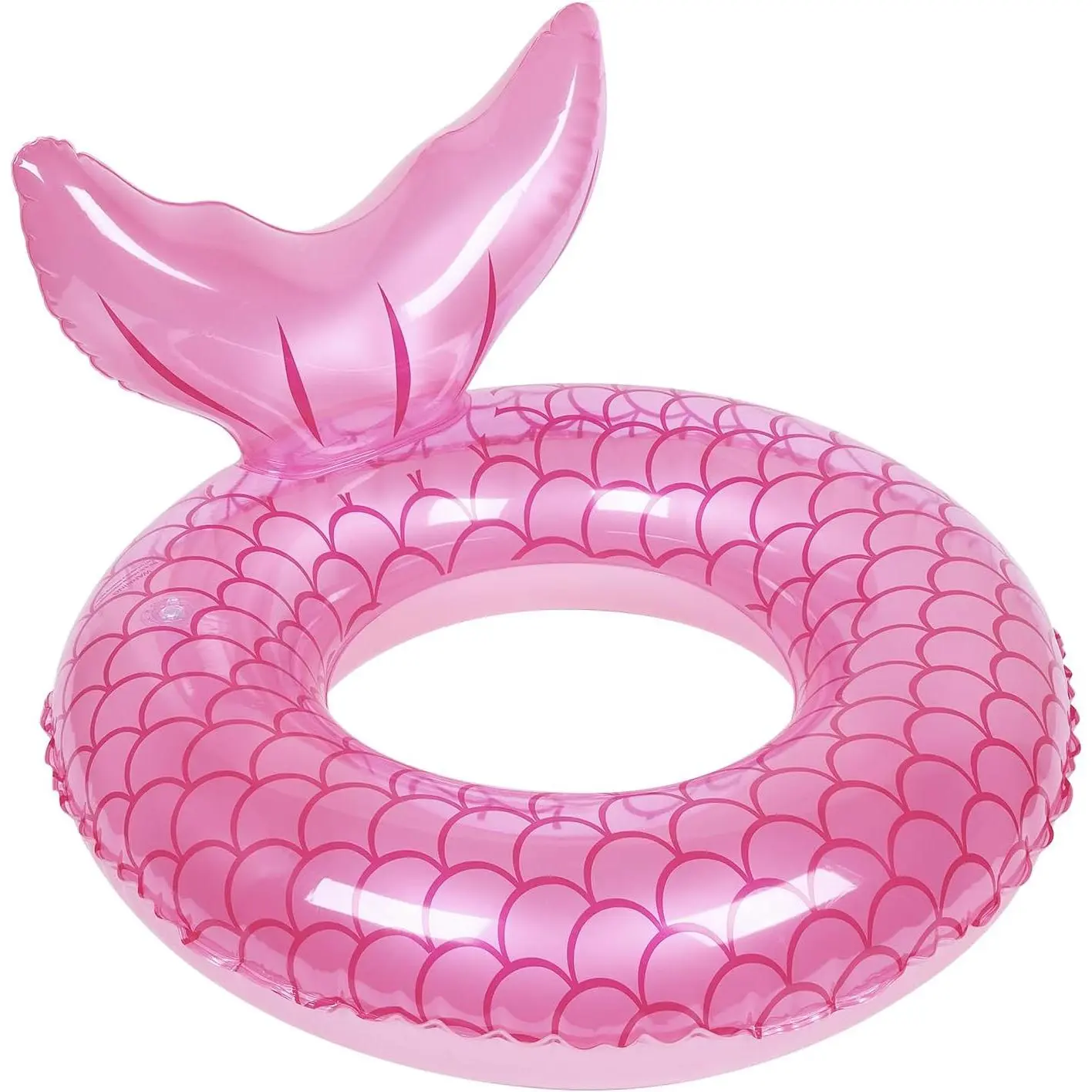 Inflatable Swim Ring, Cute Mermaid Dinosaur Unicorn Mouse Swimming Pool Floats Tube Raft, Water Bathtub Beach Party Toys Swimming Trainer Floaties  Toddlers Kids Aged 4-10