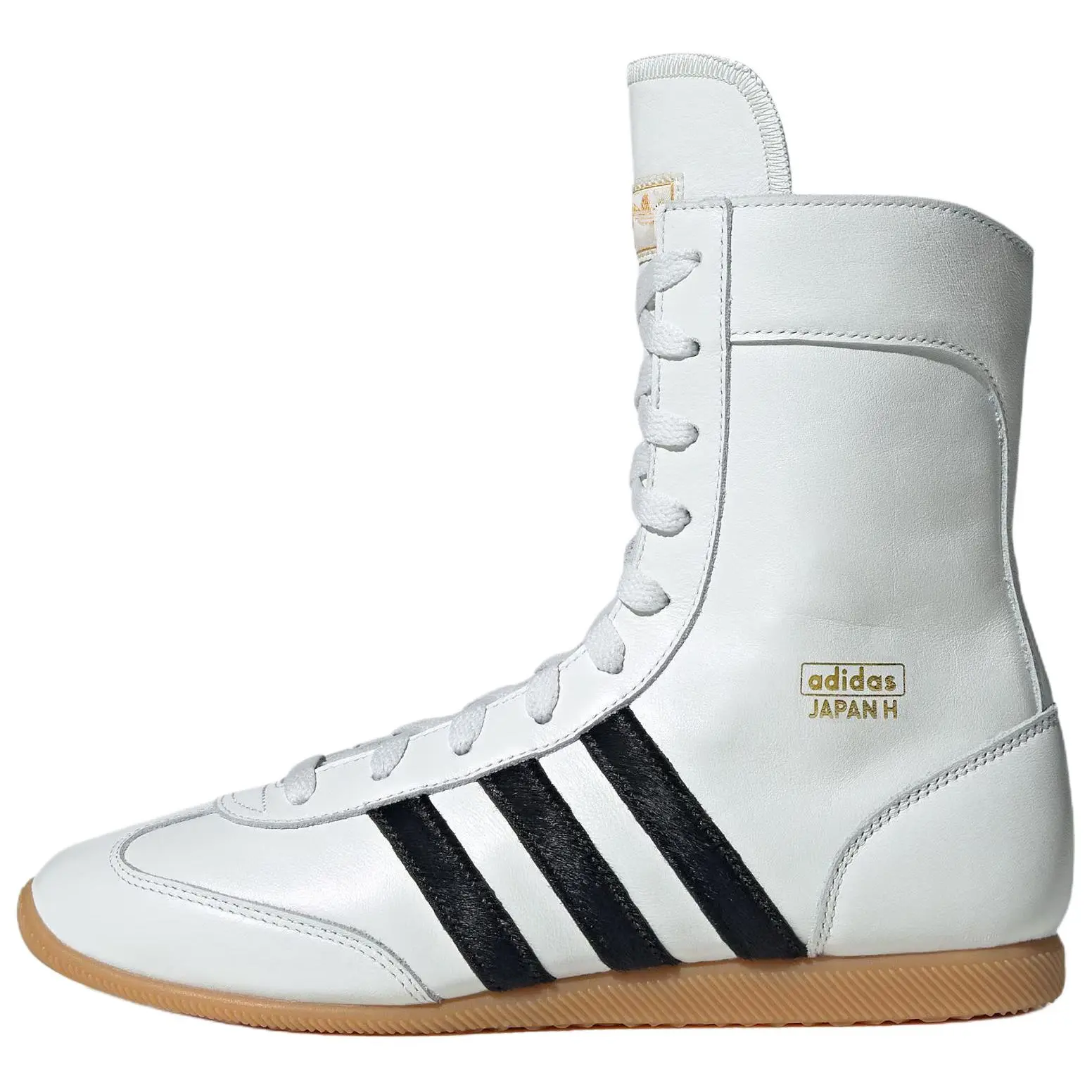 adidas Originals Japan Wrestling Boots Comfortable Versatile High-Top Lifestyle Casual Shoes JQ9675