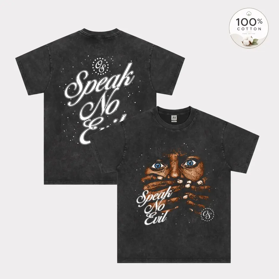 Men's Vintage Y2K Graphic Portrait T-shirt Soft Comfortable Boxy Fit Round Neck Casual Tee Menswear Womenswear