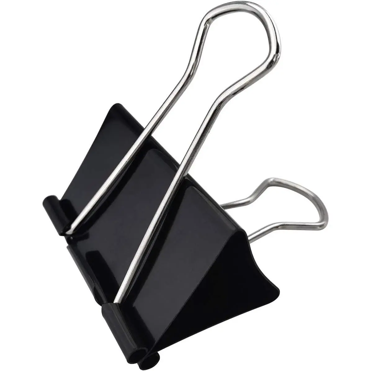 Extra Large Binder Clips 2.4-Inch (18 Pack), Big Paper Clamps for Office Supplies, Black