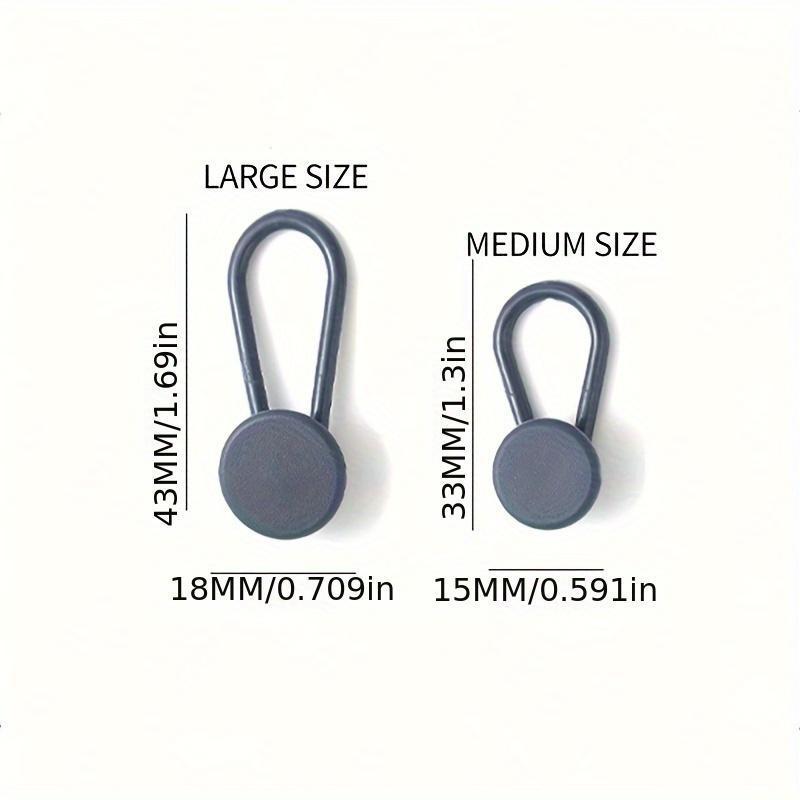 Universal Elastic Waistband Extender, No-Sew Detachable Denim Button Extender, Adjustable Waist Expander for Jeans, Casual Street Style Essential