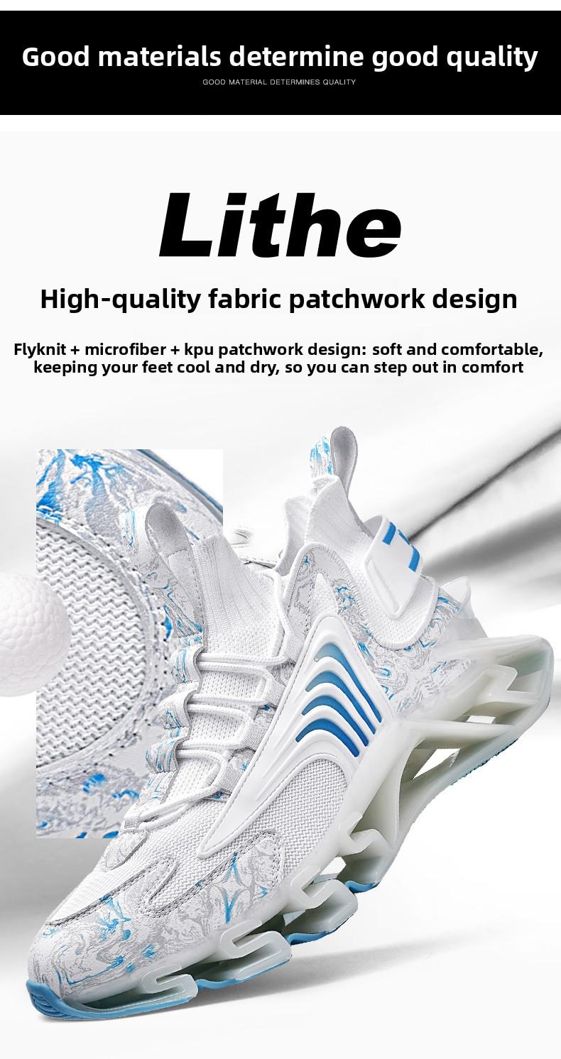 Sneakers That Actually Fit Big Feet Flyknit Running Basketball Shoes (Sizes Up to 13.5)18222