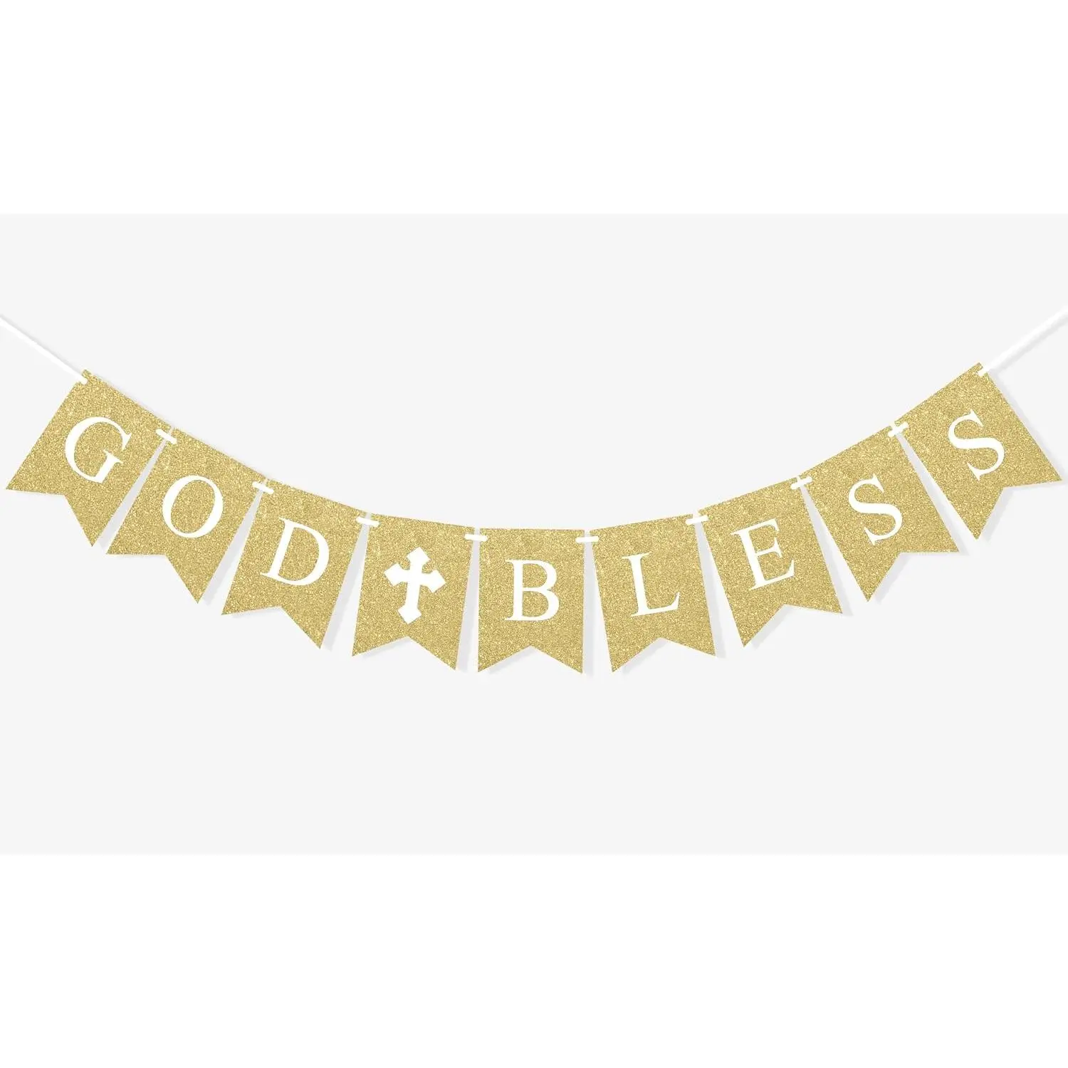 God Bless Banner Boy Girl Confirmation Baptism Decorations | First Communion Decorations for  Shower, Wedding Photo Props, Christening Confirmation Banner, Baptism Decor