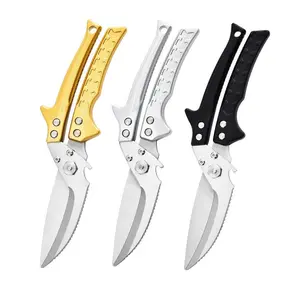 Thick Detachable Poultry Scissors, Multi-Functional Strong Chicken Bone Cutter, Essential Kitchen Shears for Cutting Meat, Dual-Purpose Clippers